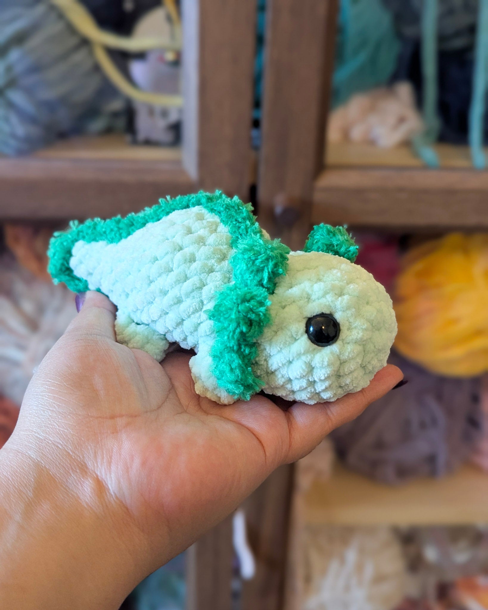 Chubby Axolotl Plushie - 99% Coffee 