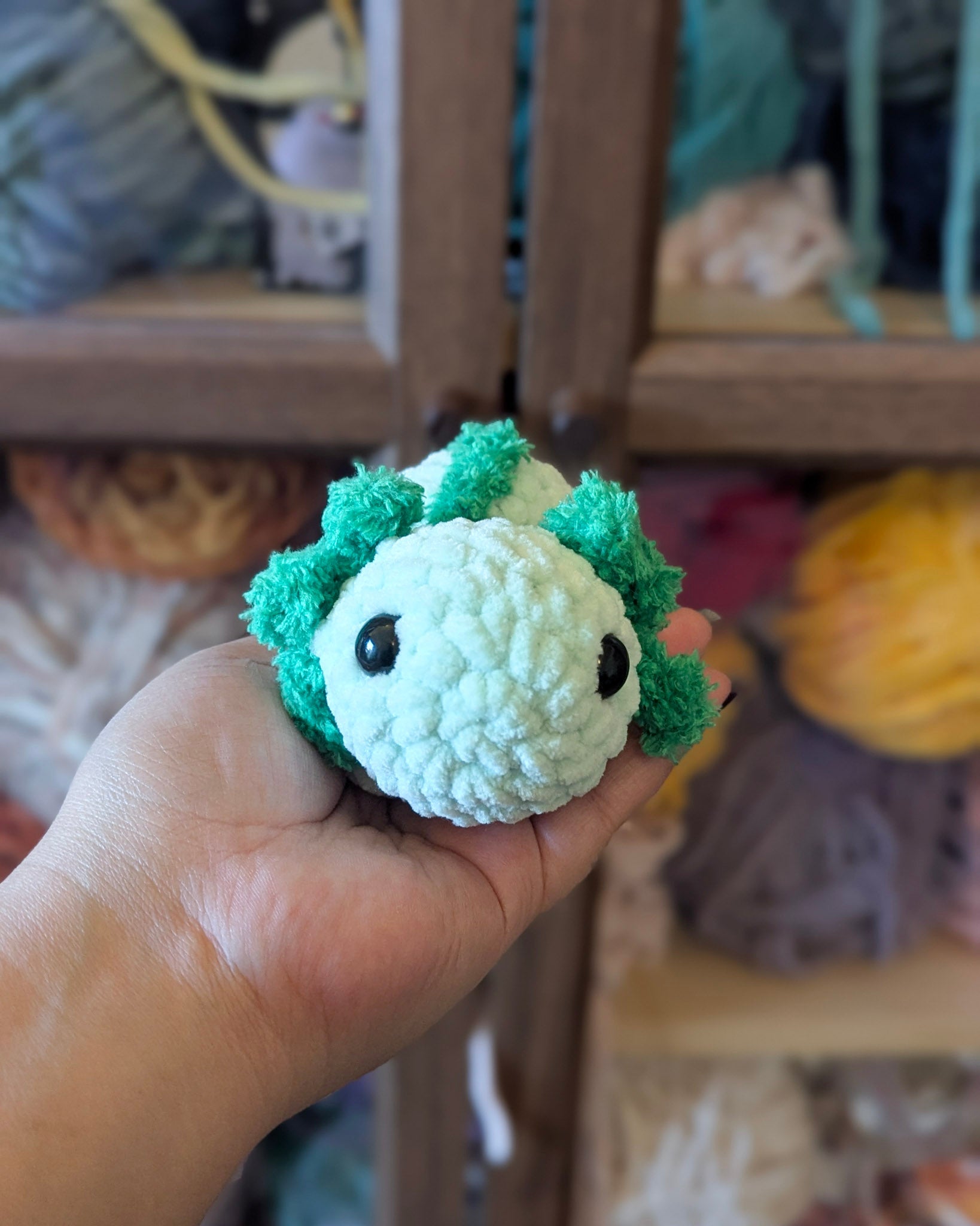 Chubby Axolotl Plushie - 99% Coffee 