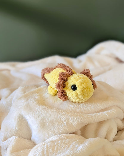 Chubby Axolotl Plushie - 99% Coffee 