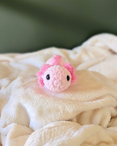 Chubby Axolotl Plushie - 99% Coffee 