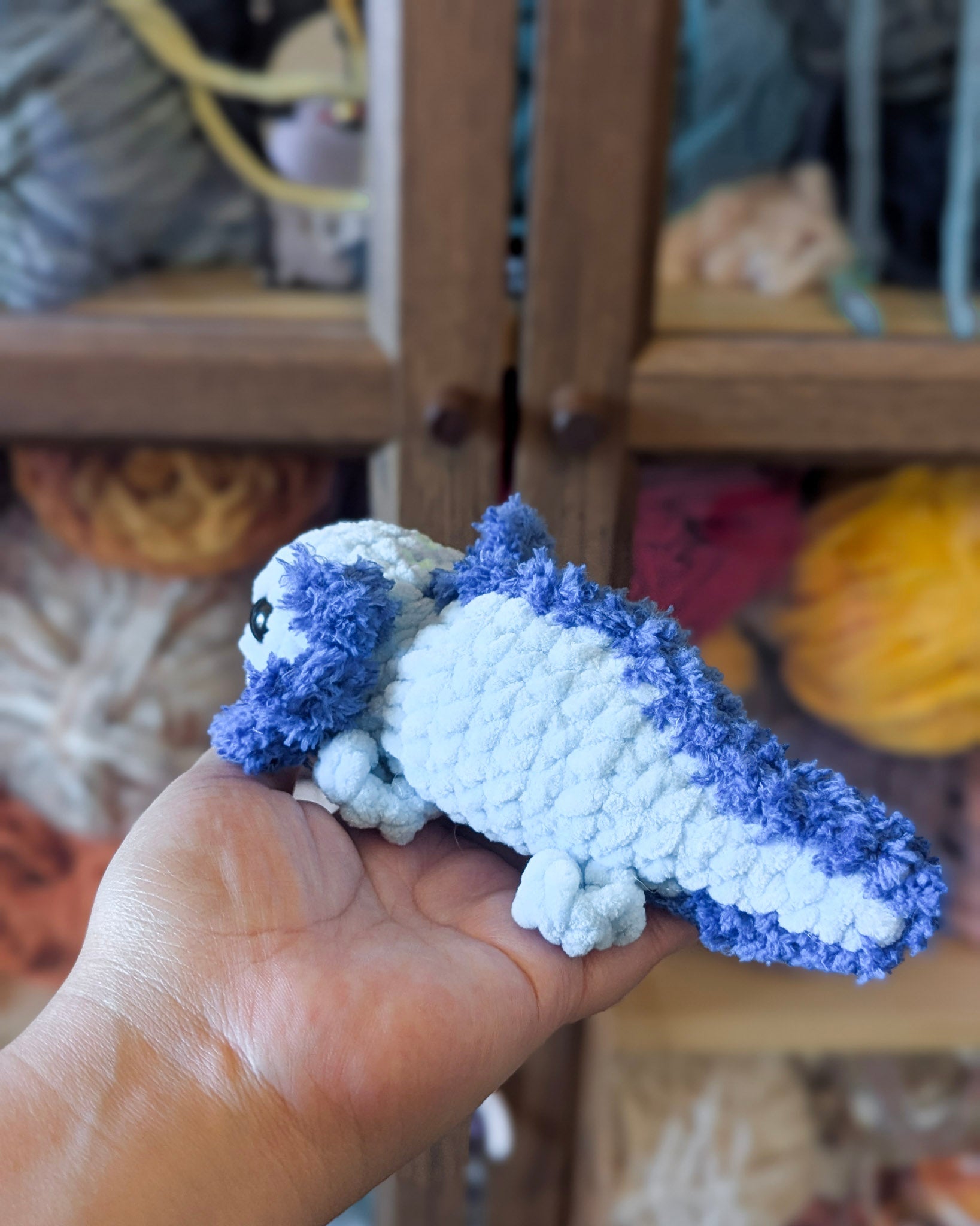 Chubby Axolotl Plushie - 99% Coffee 
