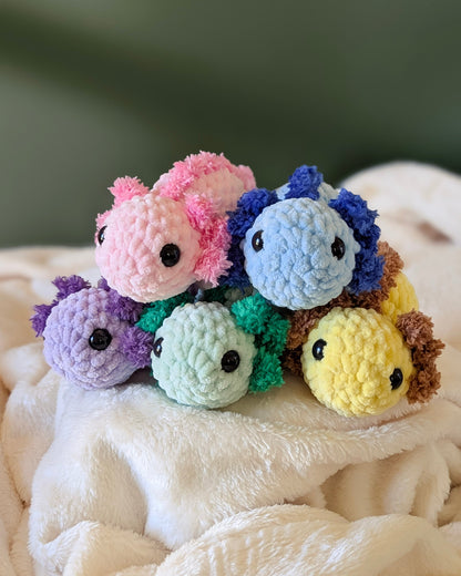 Chubby Axolotl Plushie - 99% Coffee 