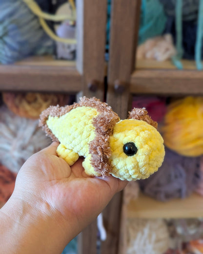 Chubby Axolotl Plushie - 99% Coffee 