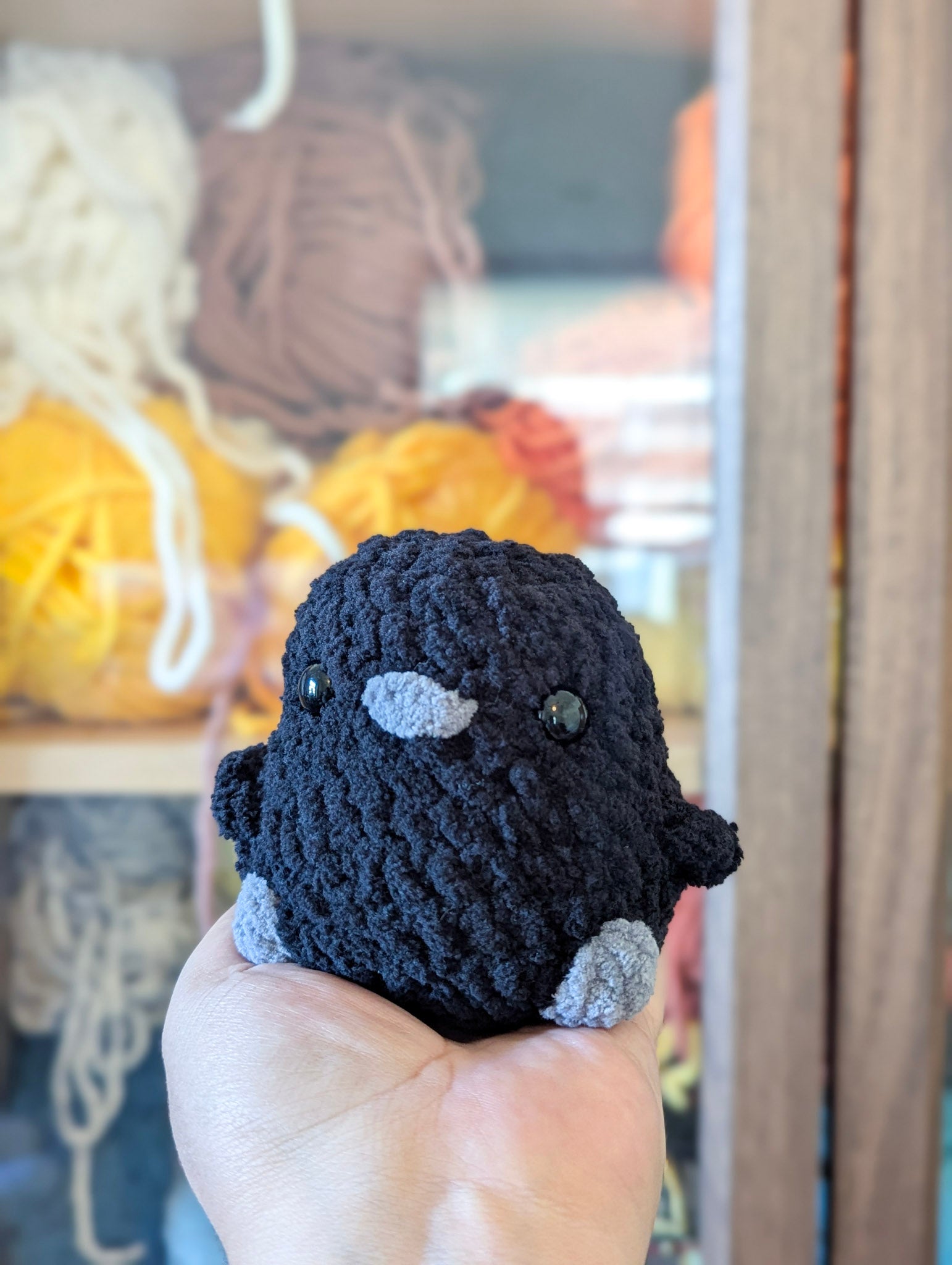 Chubby Crow Stuffed Animal - 99% Coffee
