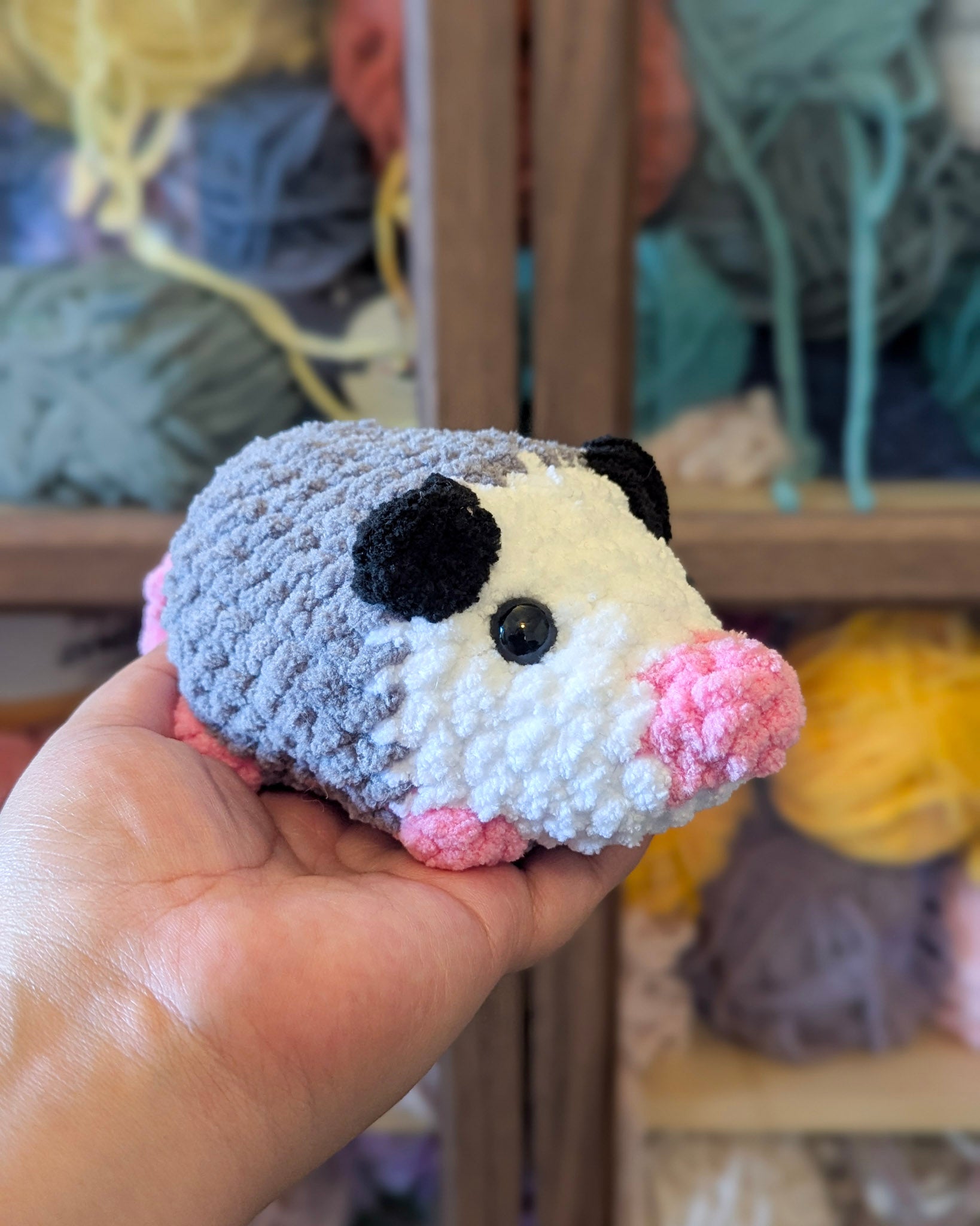 Chubby Opossum Plushie - 99% Coffee