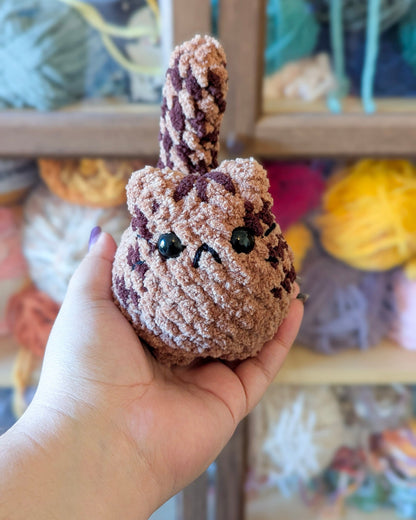 Chubby Tabby Loaf Cat Plushie - 99% Coffee 