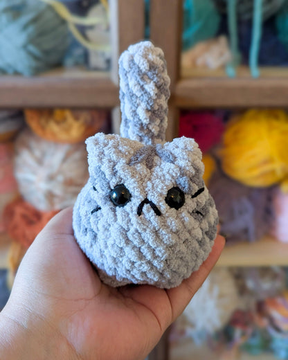 Chubby Tabby Loaf Cat Plushie - 99% Coffee 