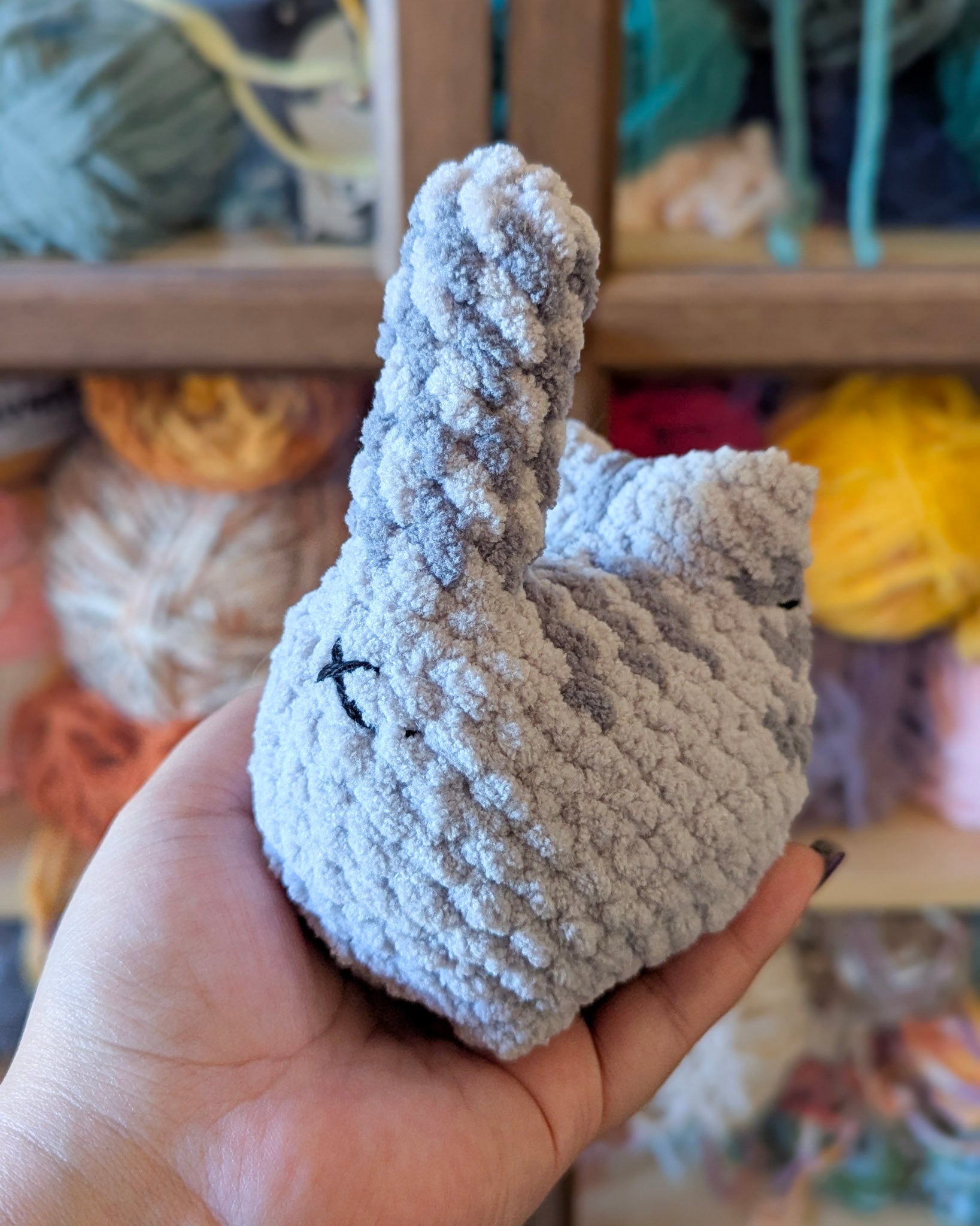 Chubby Tabby Loaf Cat Plushie - 99% Coffee 