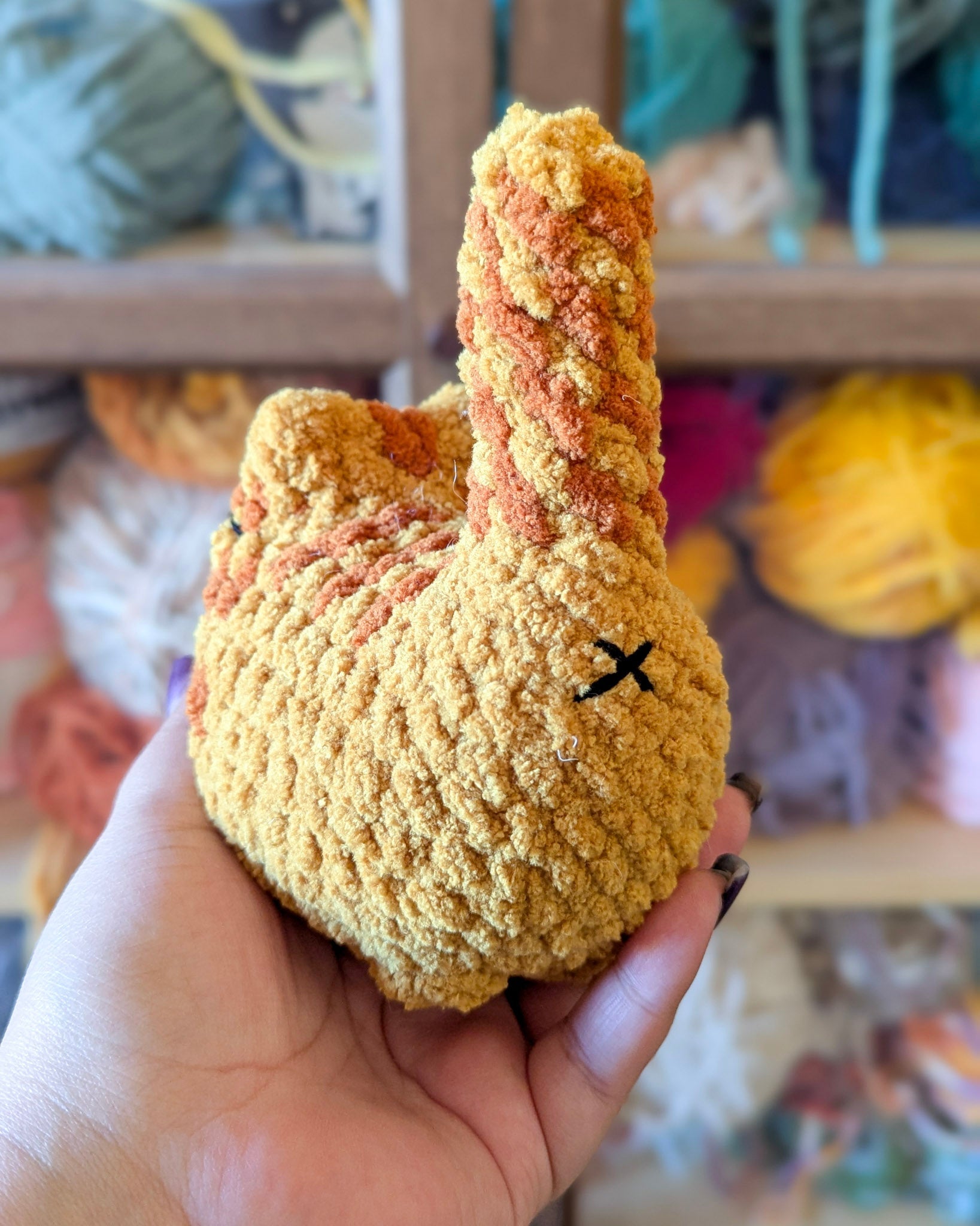 Chubby Tabby Loaf Cat Plushie - 99% Coffee 