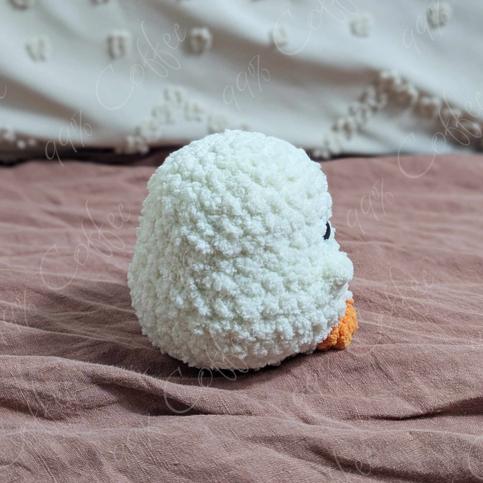 Chubby Goose Stuffed Animal - 99% Coffee