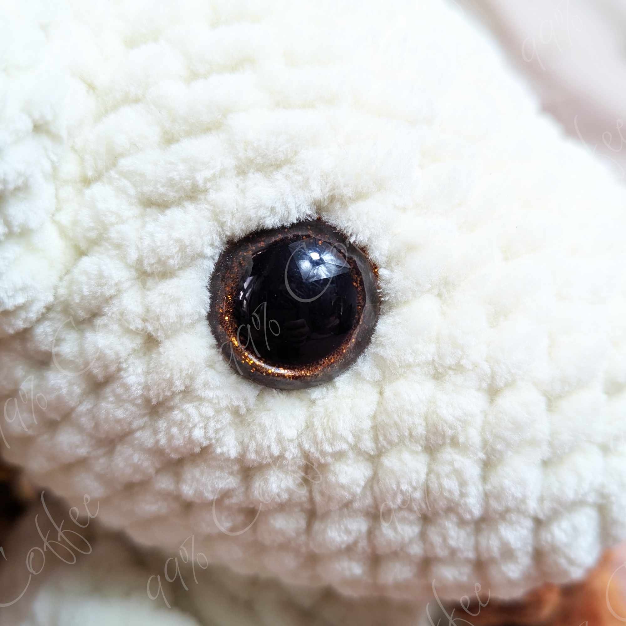 Unicorn Stuffed Animal, Sunflower - Cute Handmade Unicorn Plushie - 99% Coffee - #color_sunflower