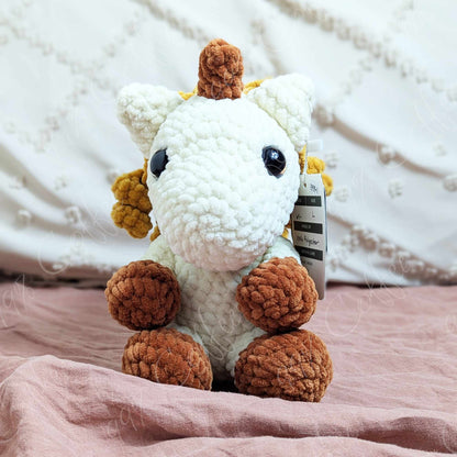 Unicorn Stuffed Animal, Sunflower