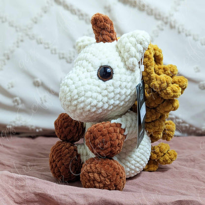 Unicorn Stuffed Animal, Sunflower