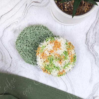 Crochet Pattern || Seamless Scrubby - 99% Coffee
