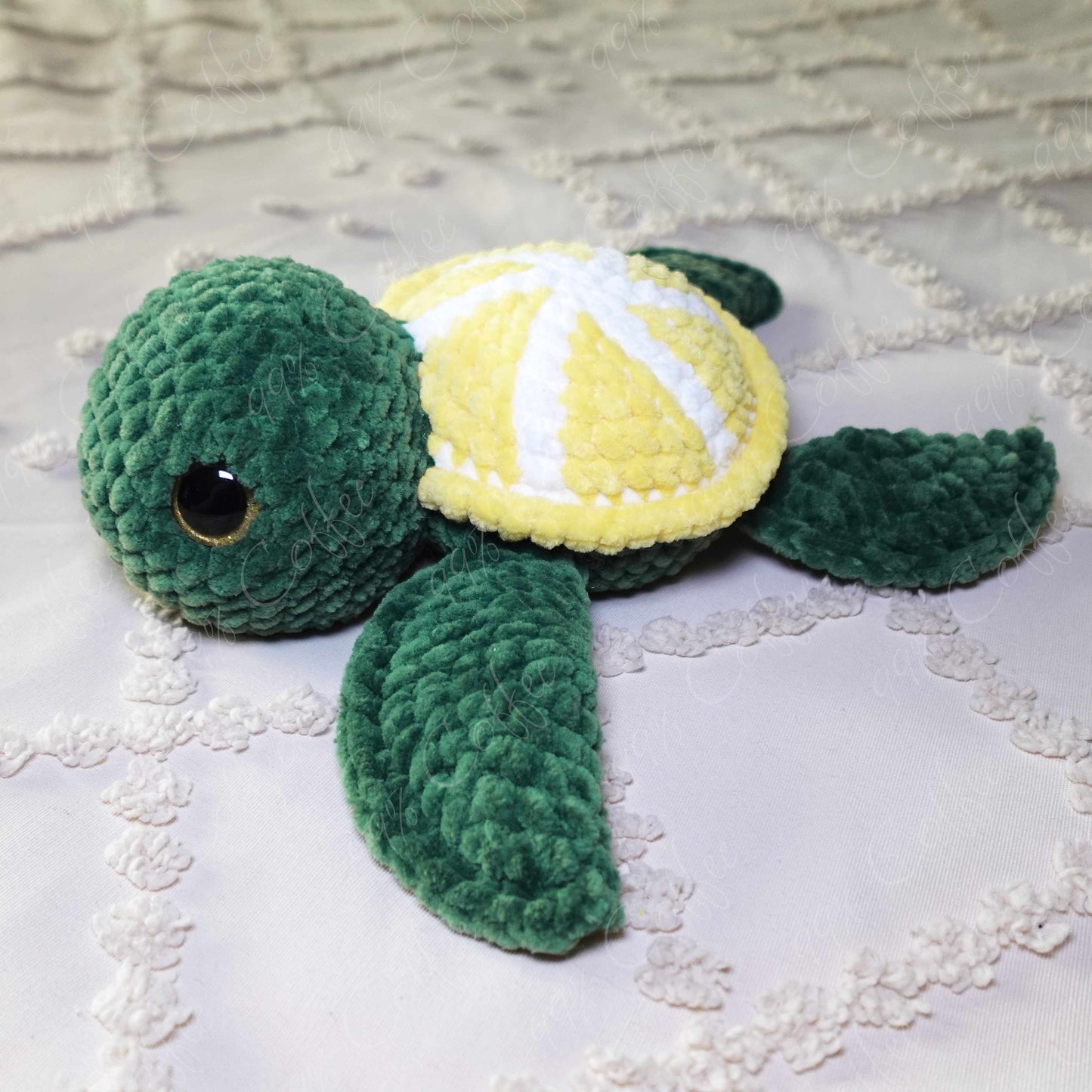 Lemon Turtle Stuffed Animal