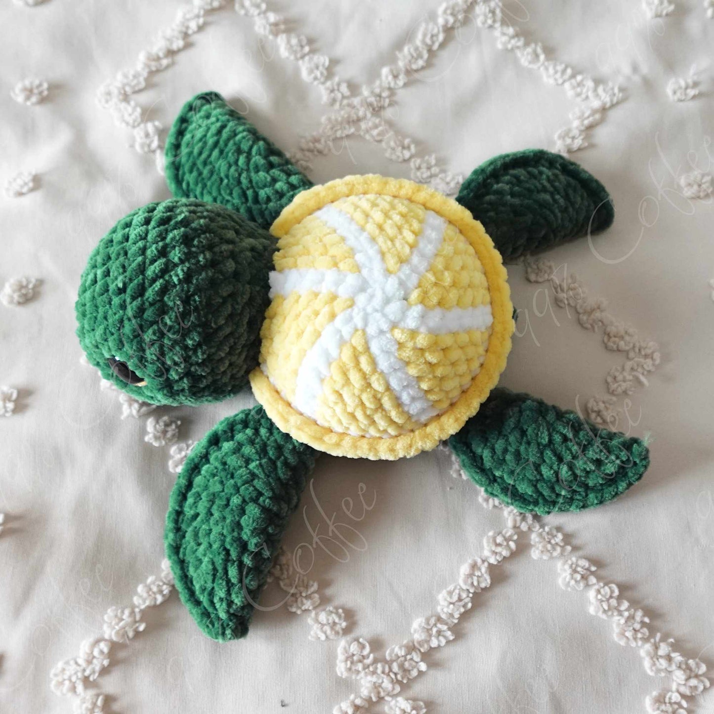 Lemon Turtle Stuffed Animal