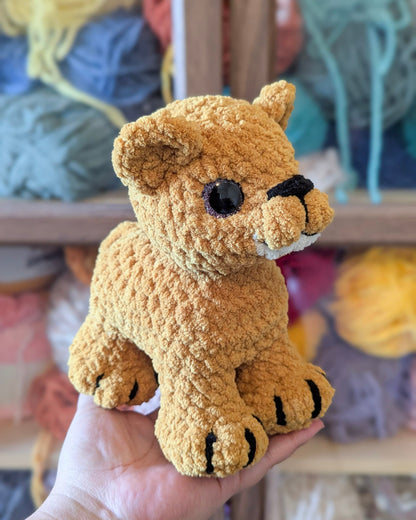 Lion Cub Plushie - 99% Coffee 