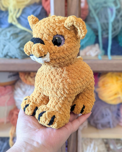 Lion Cub Plushie - 99% Coffee 