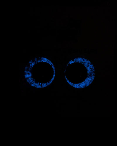 Mariana Trench - Hand - Painted Glitter Safety Eyes - 99% Coffee