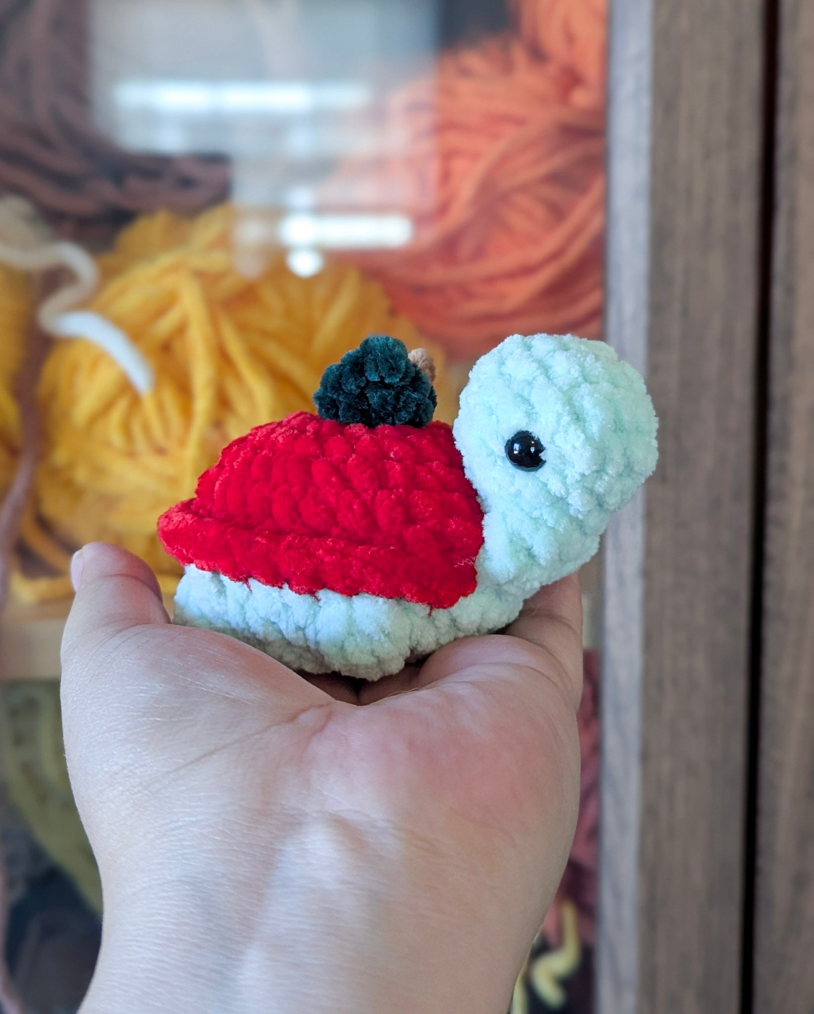 Mini Apple Turtle Stuffed Animal - 99% Coffee