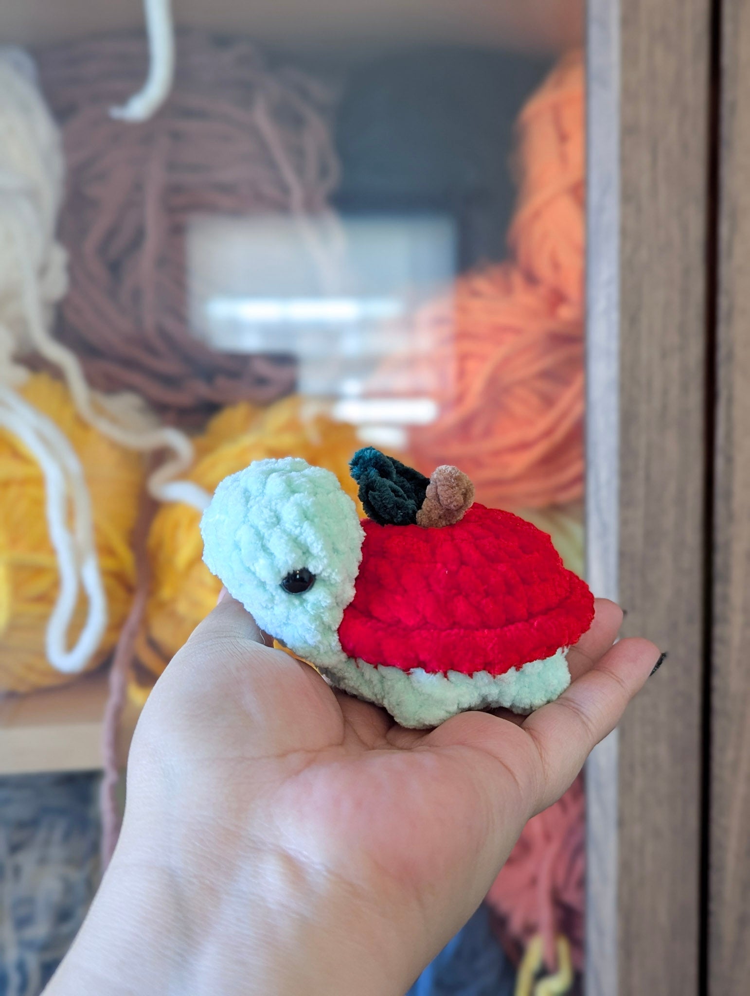 Mini Apple Turtle Stuffed Animal - 99% Coffee
