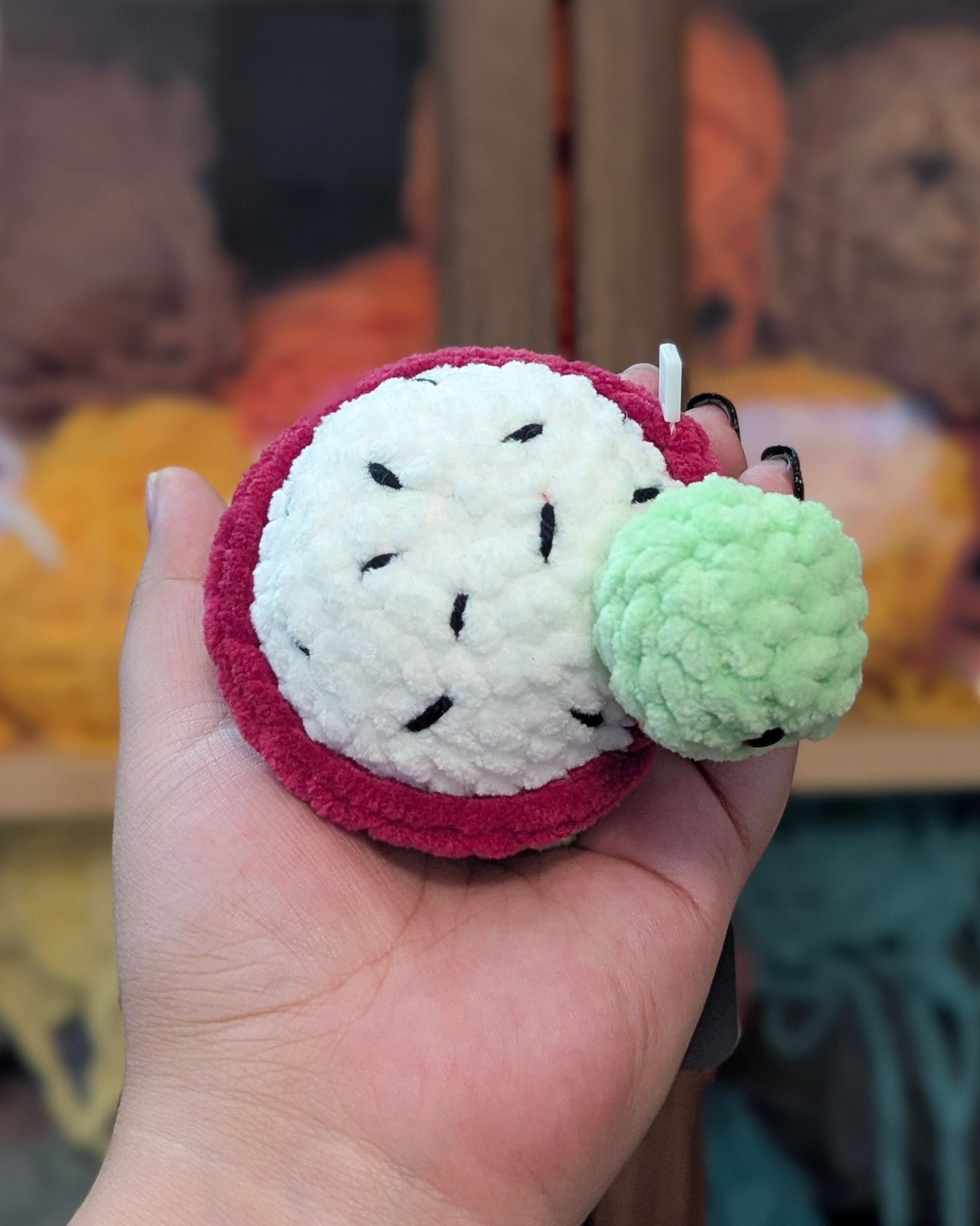 Mini Dragonfruit Turtle Stuffed Animal - 99% Coffee