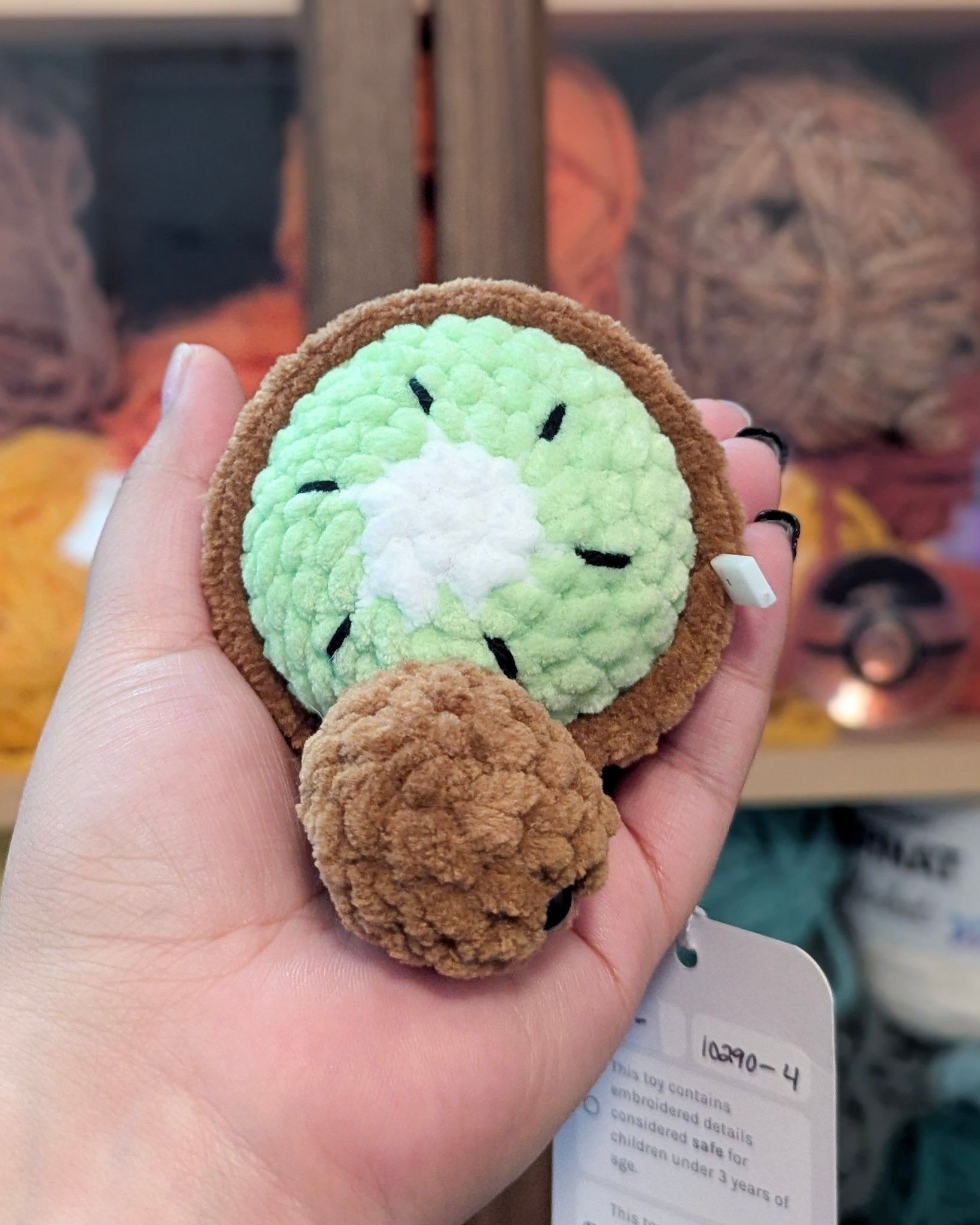 Mini Kiwi Turtle Stuffed Animal - 99% Coffee