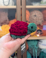Mini Rose Turtle Stuffed Animal - 99% Coffee