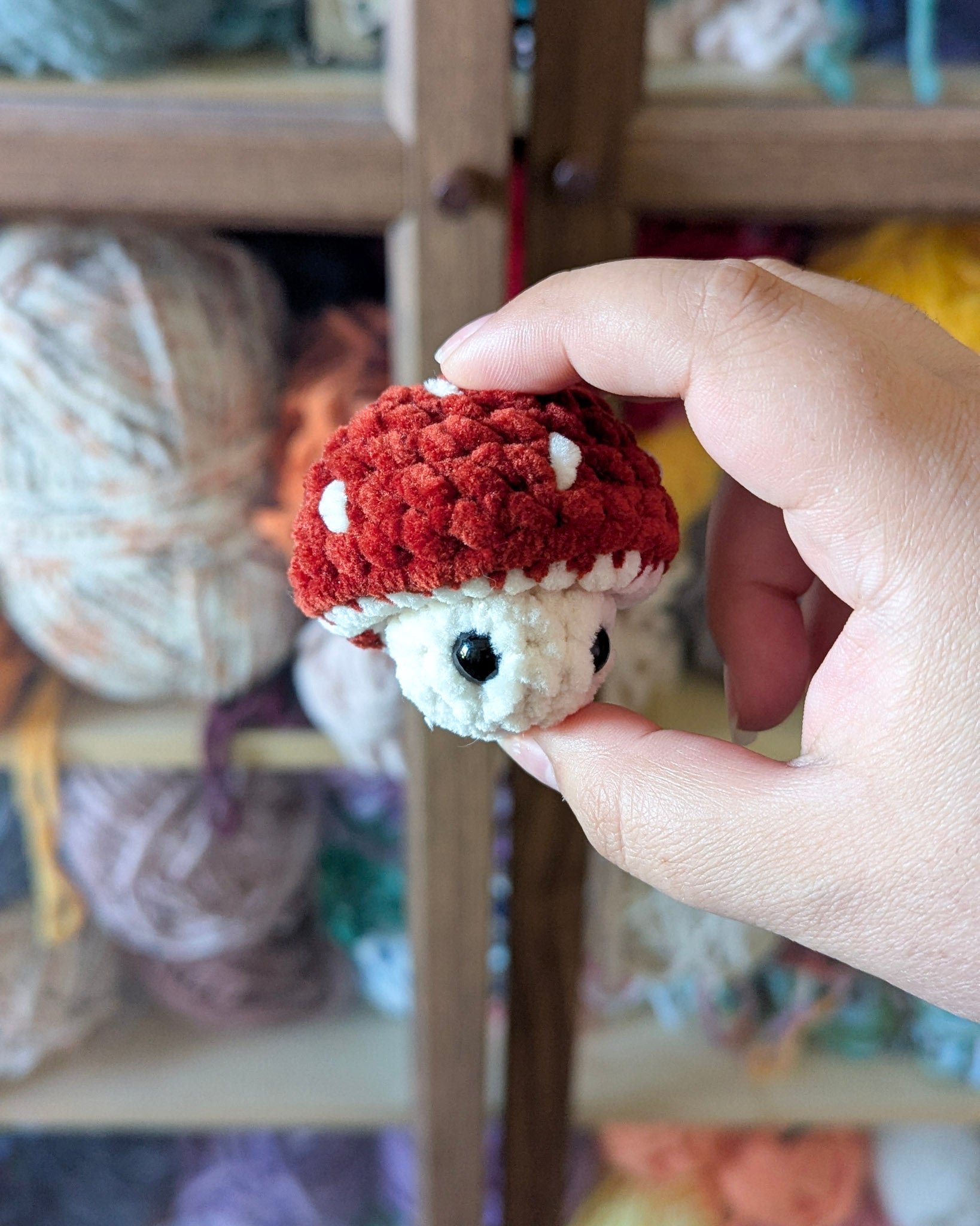 Mushroom Pop Plushie - 99% Coffee 