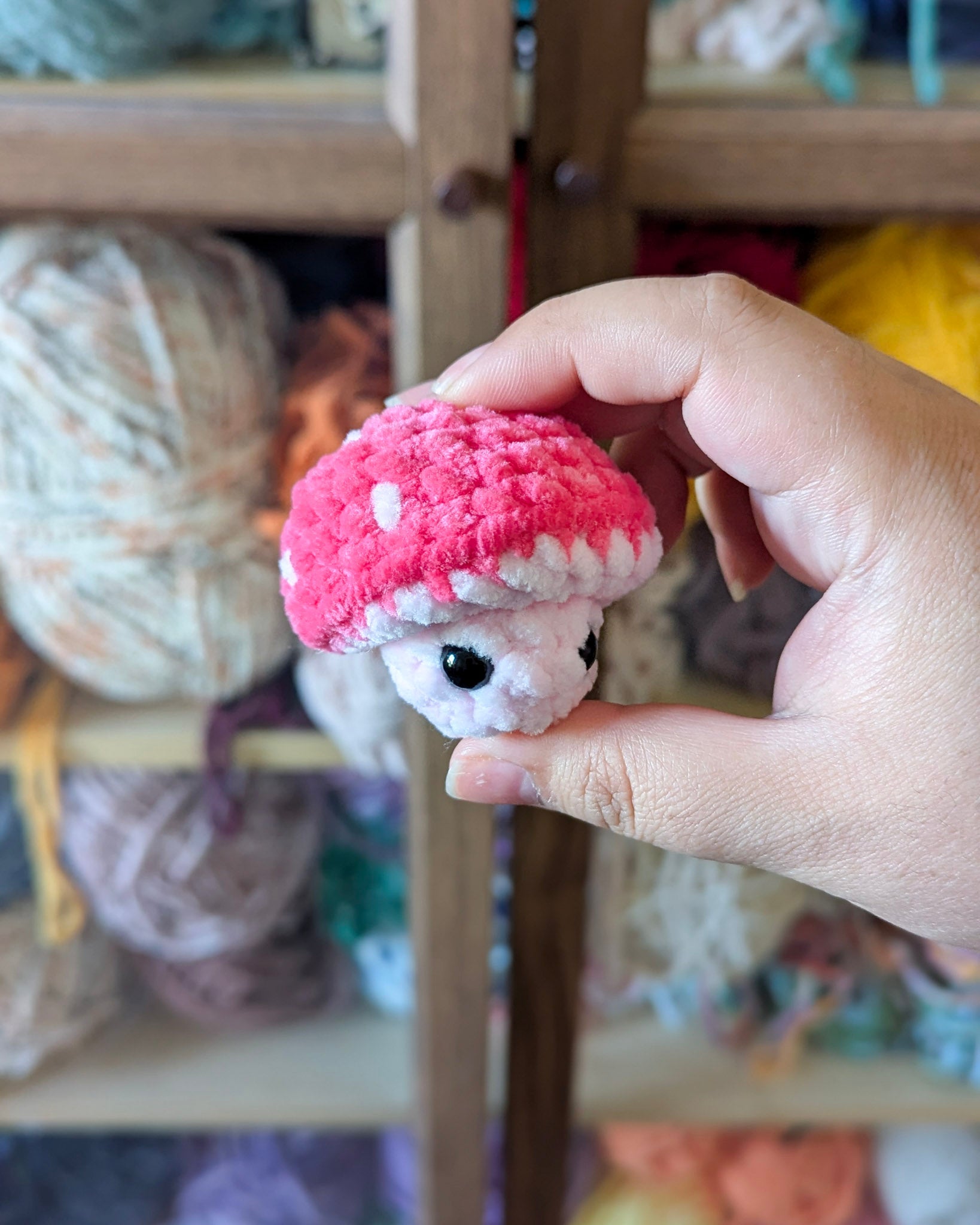 Mushroom Pop Plushie - 99% Coffee 