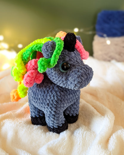 Neon Unicorn Plushie - 99% Coffee