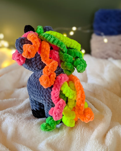 Neon Unicorn Plushie - 99% Coffee