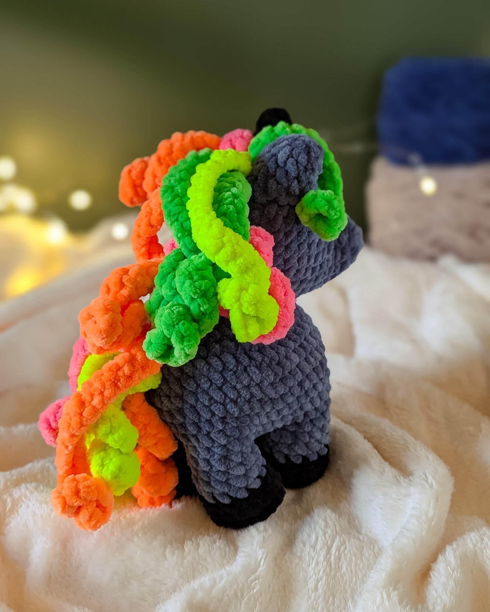 Neon Unicorn Plushie - 99% Coffee