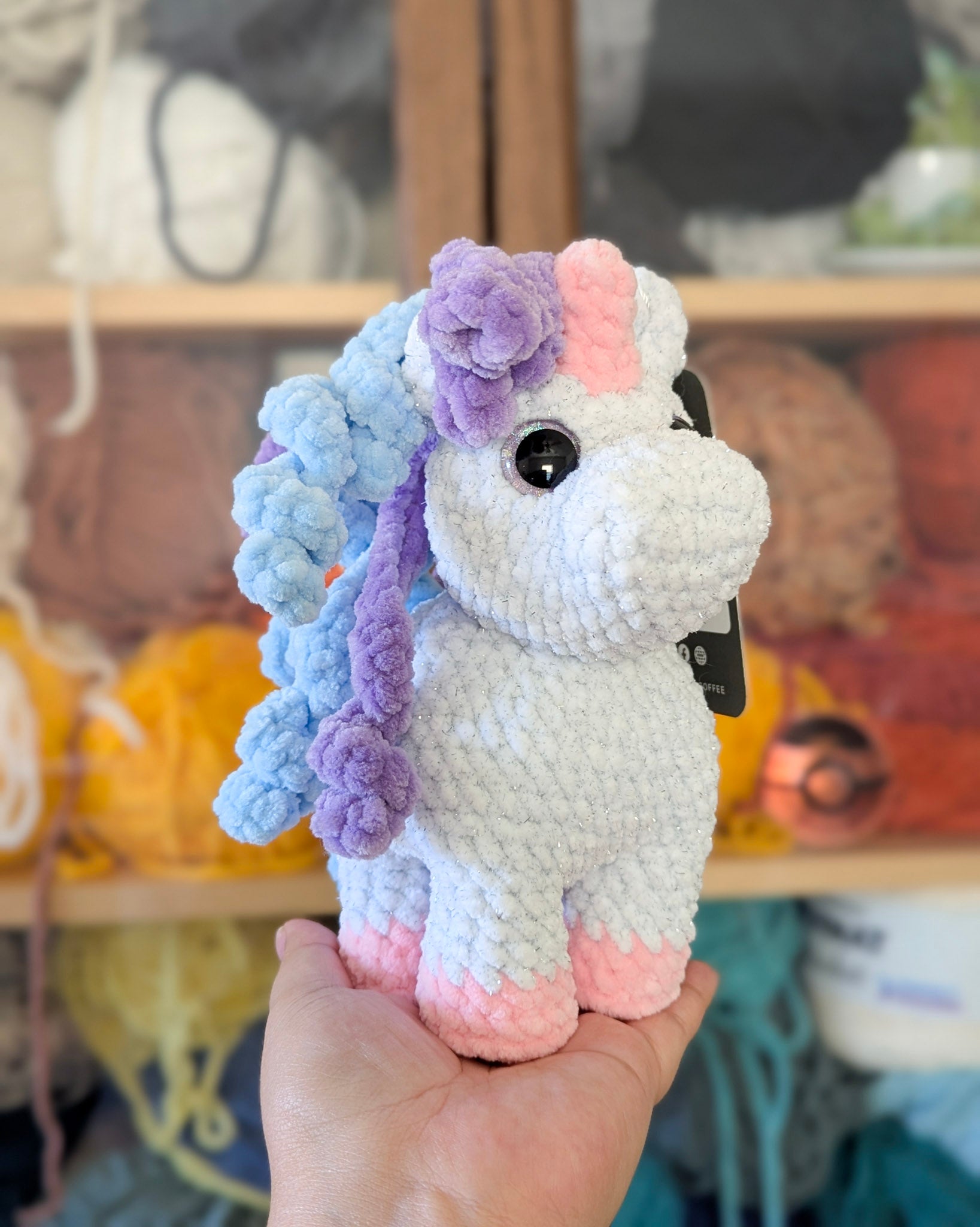 Pastel Unicorn Stuffed Animal - 99% Coffee
