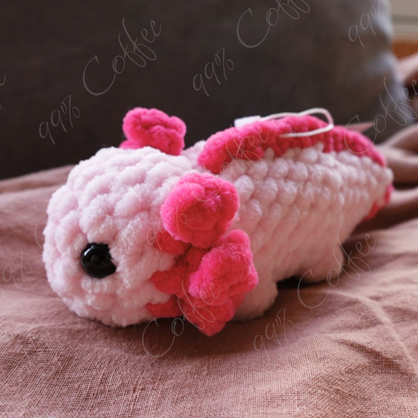 Baby Axolotl Plush Stuffed Animal