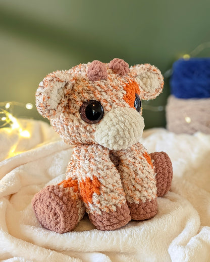 Pumpkin Spice Cow Plushie - 99% Coffee