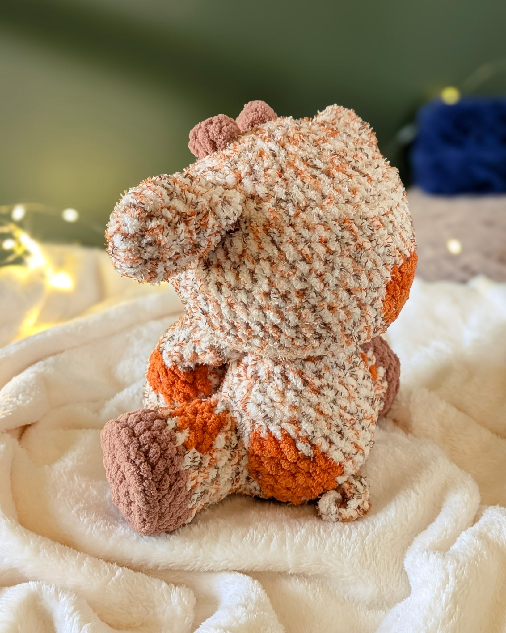 Pumpkin Spice Cow Plushie - 99% Coffee