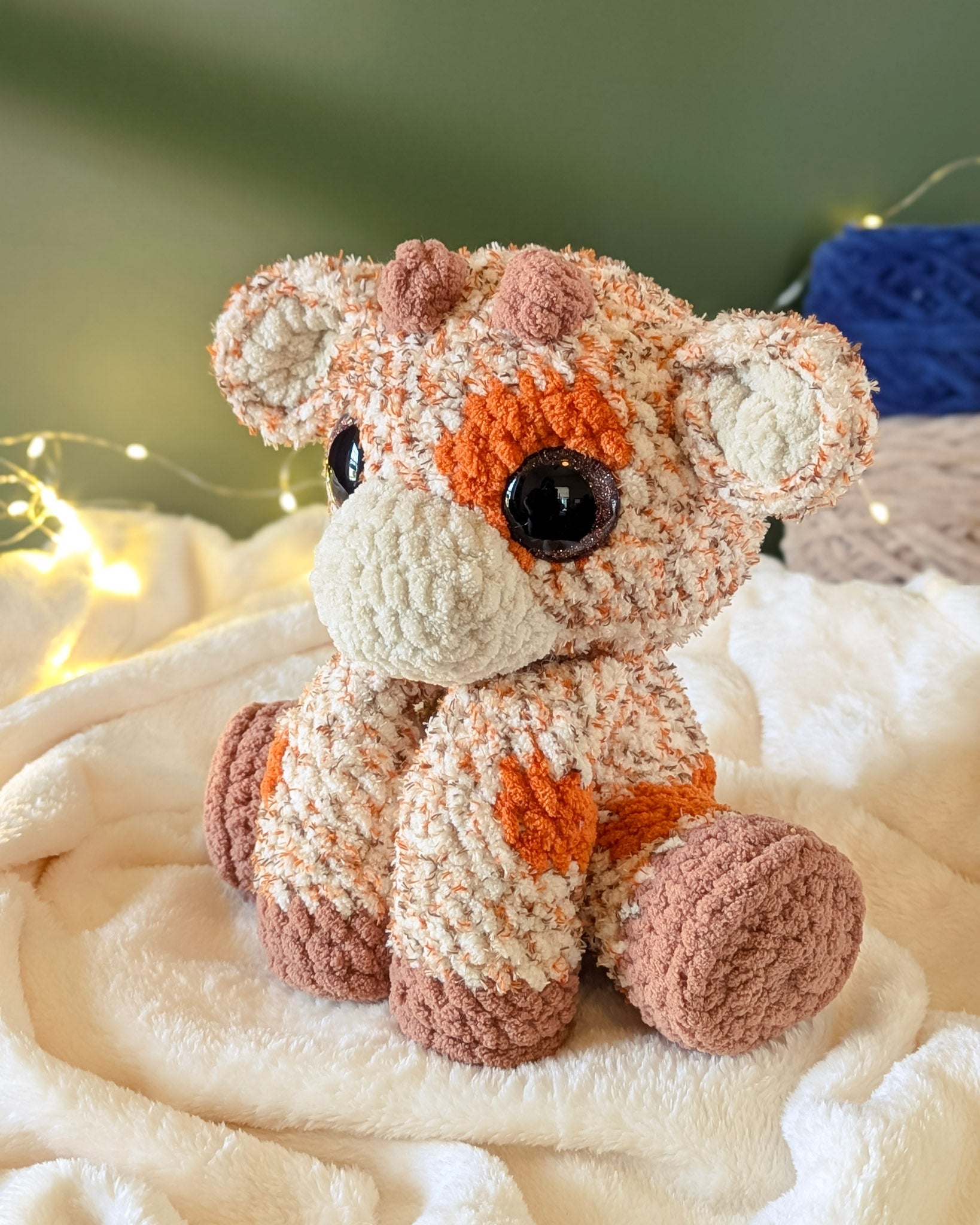 Pumpkin Spice Cow Plushie - 99% Coffee