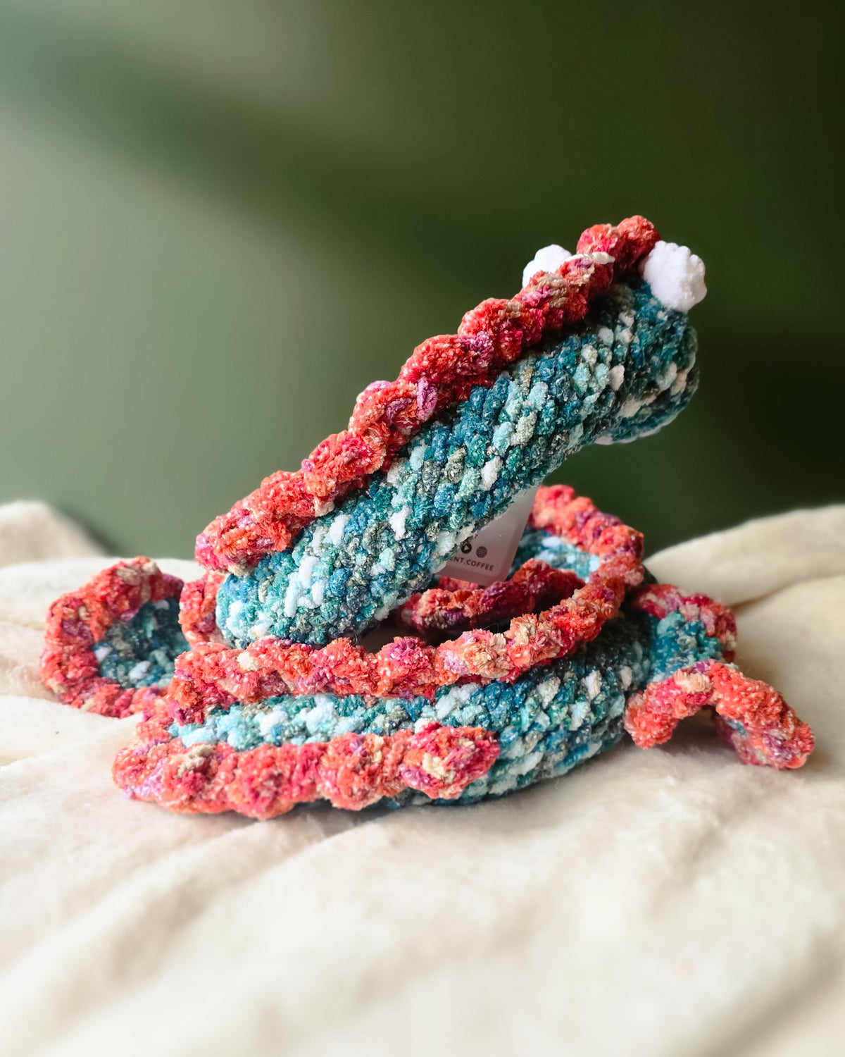 Sea Serpent Plushie, Phoenix - 99% Coffee