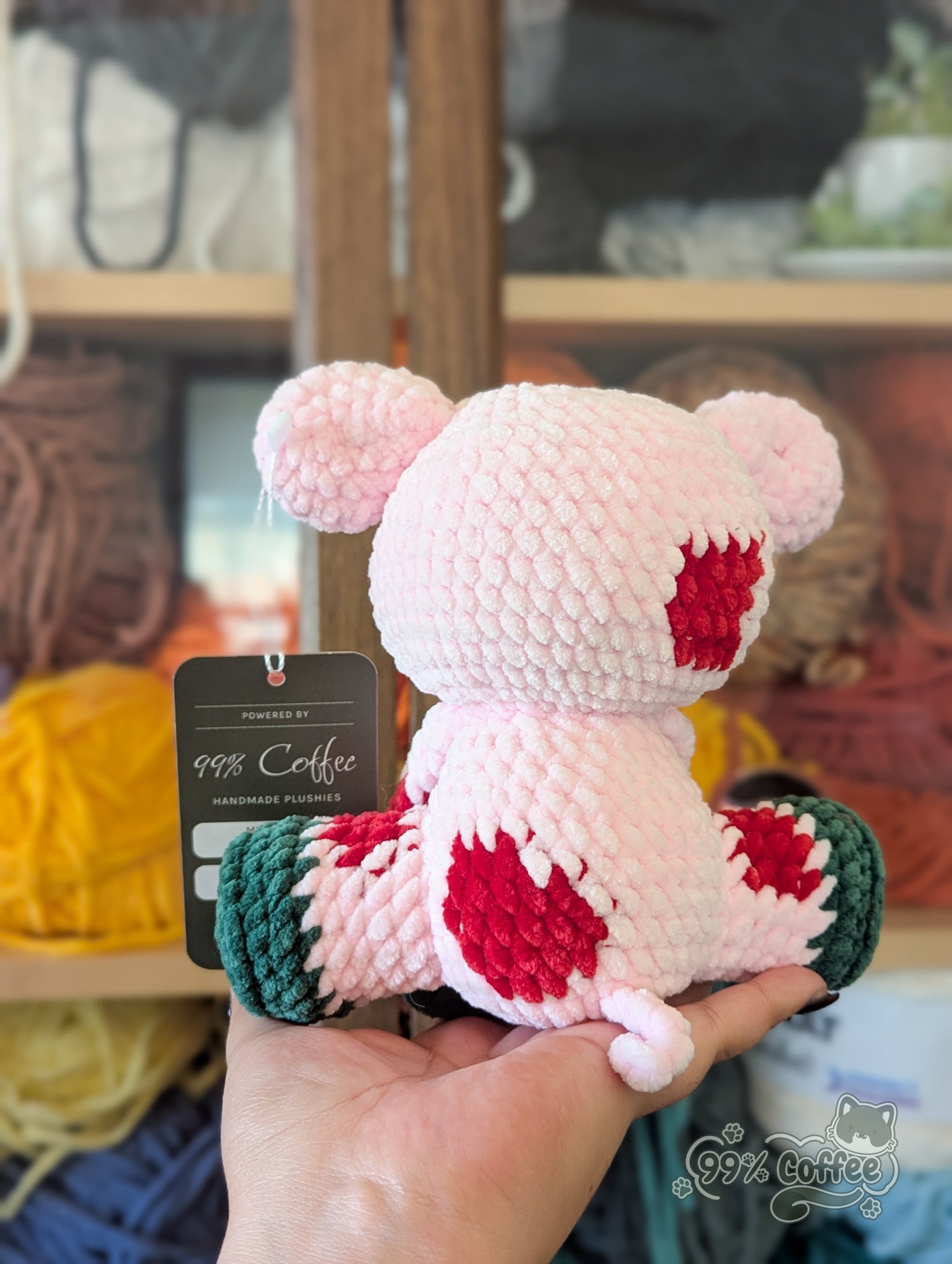 Sitting Cow Stuffed Animal - 99% Coffee