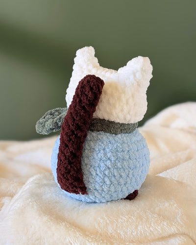 Snow Cat Plushie - 99% Coffee