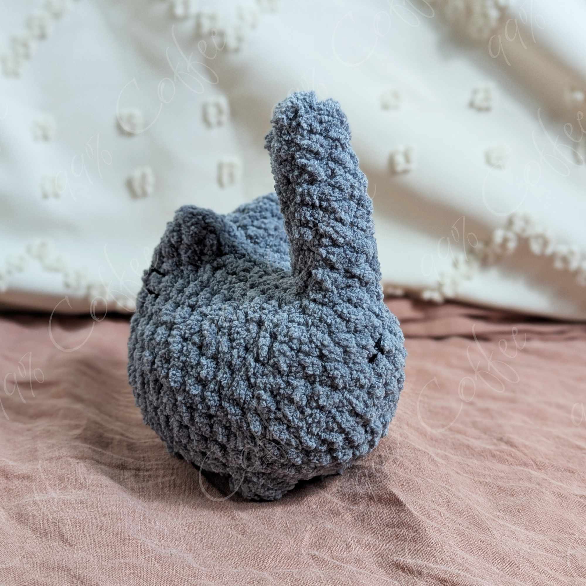 Customizable Loaf Cat Plushie, Solid - 99% Coffee