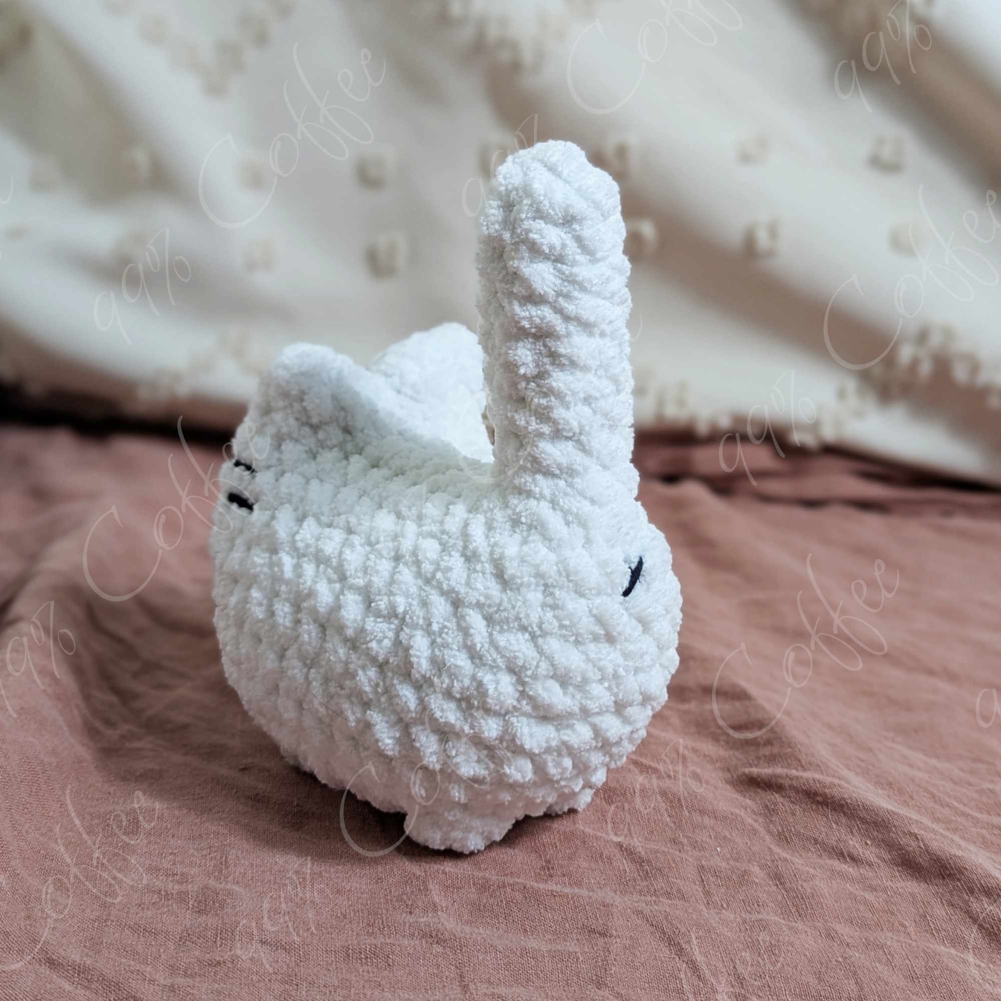 Customizable Loaf Cat Plushie, Solid - 99% Coffee