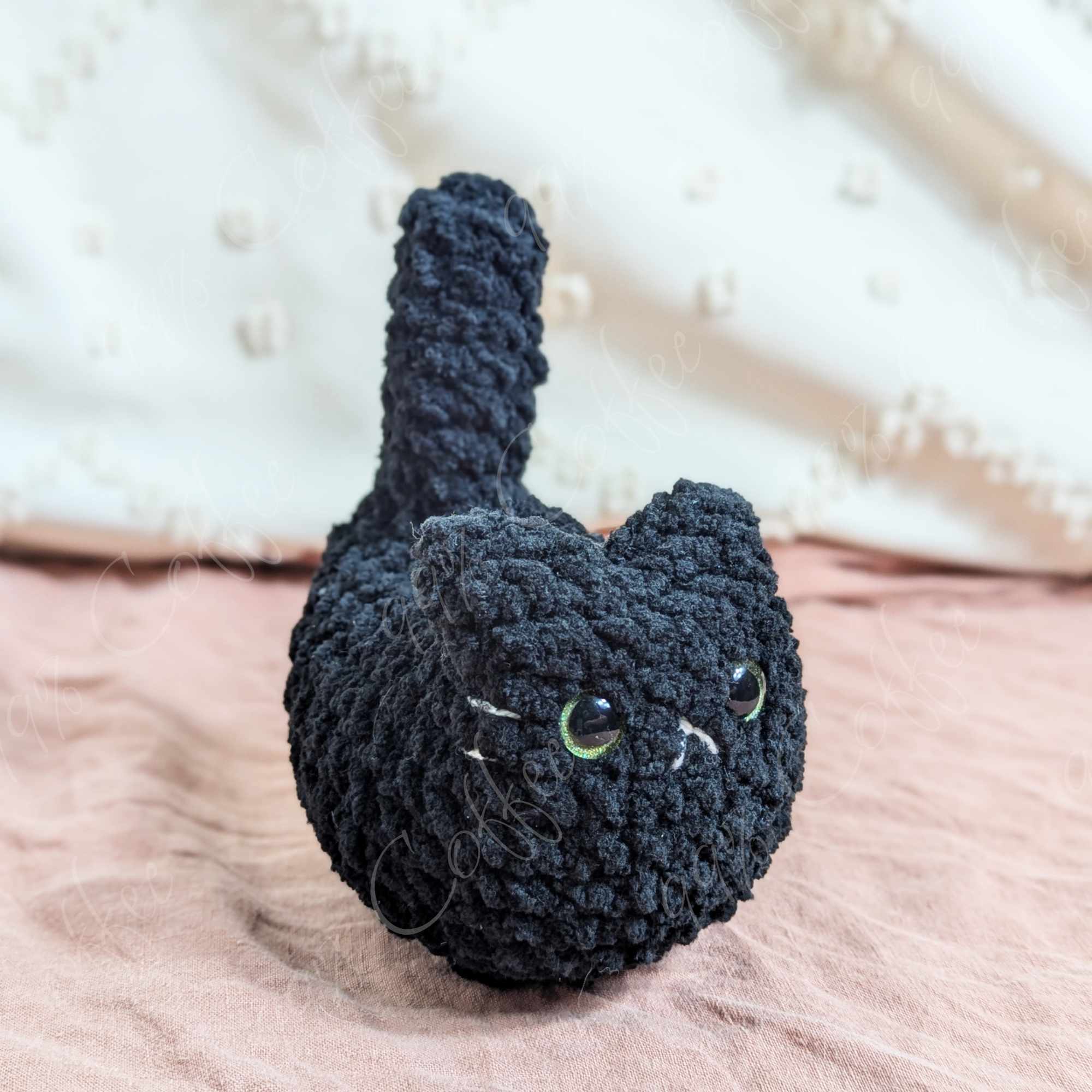 Customizable Loaf Cat Plushie, Solid - 99% Coffee