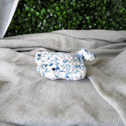 Manta Ray Plushie - Cute Handmade Sting Ray Stuffed Animal - 99% Coffee - 