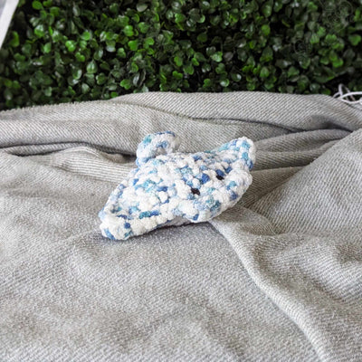 Manta Ray Plushie - Cute Handmade Sting Ray Stuffed Animal - 99% Coffee - 