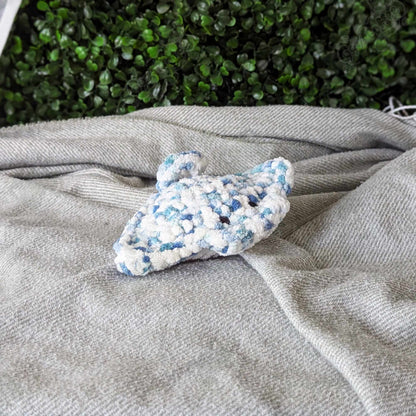 Manta Ray Plushie - Cute Handmade Sting Ray Stuffed Animal - 99% Coffee - 