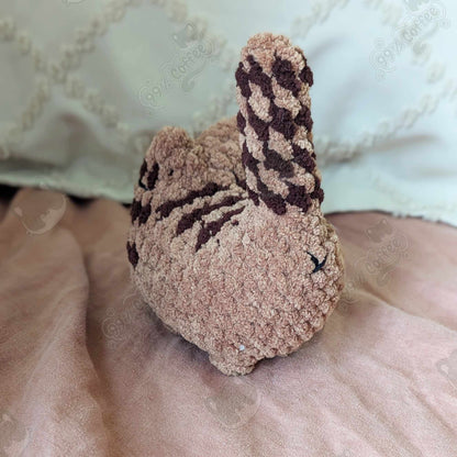 Customizable Loaf Cat Plushie, Tabby