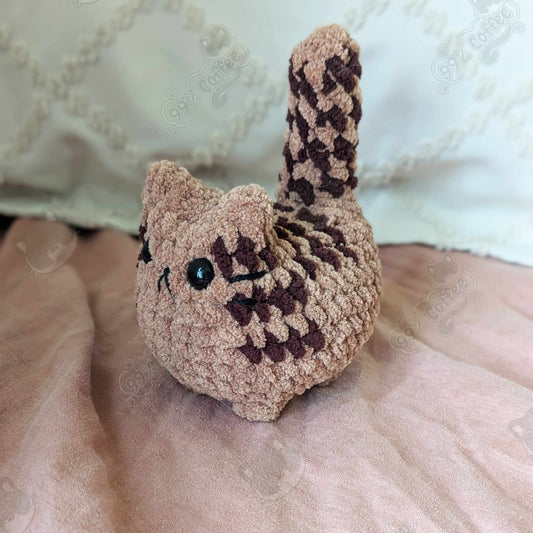 Customizable Loaf Cat Plushie, Tabby