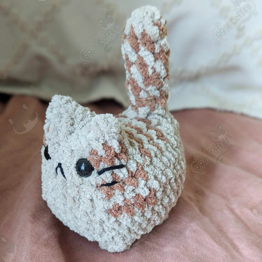 Customizable Loaf Cat Plushie, Tabby